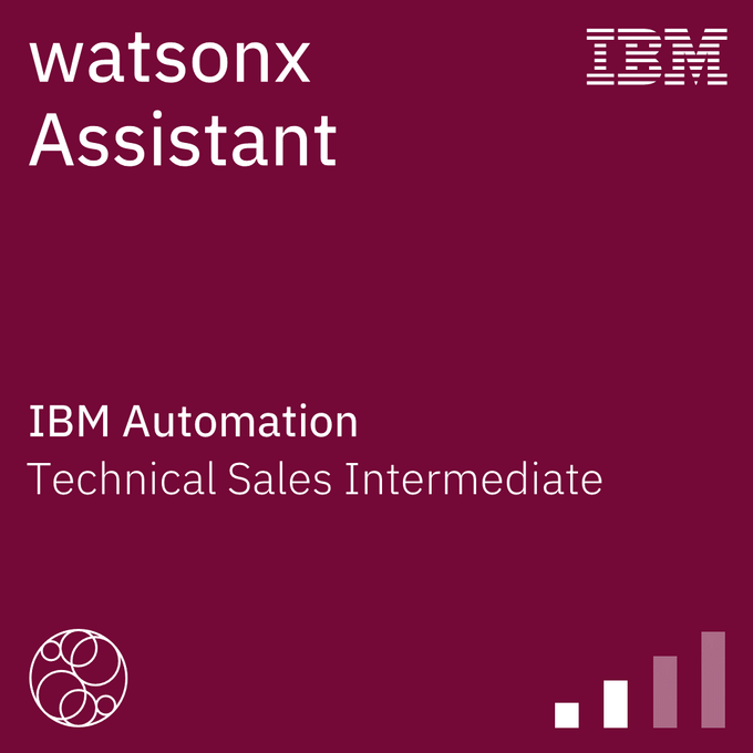 watsonx assistant tech sales